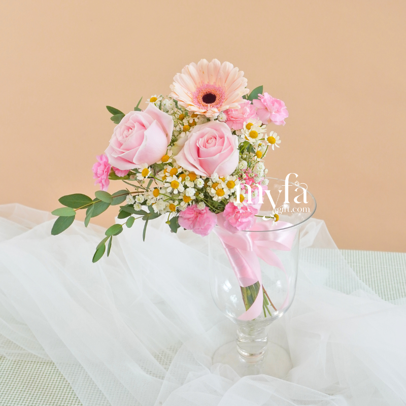 Ashley Bridal Bouquet| Fresh Flower for Wedding & ROM| Start from RM79 Taiping