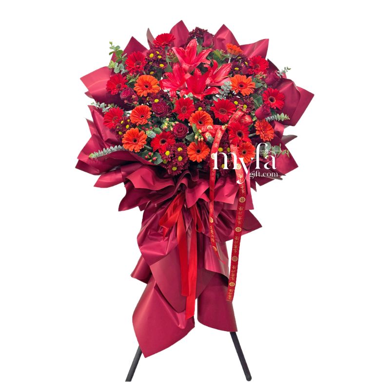 Cheerful| Opening Fresh Flower Stand| Same Day Delivery