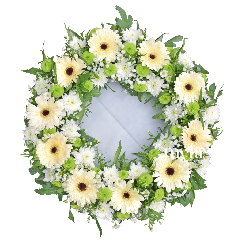 Condolence Flower Circle| Same Day Delivery| Taiping Florist| Perak