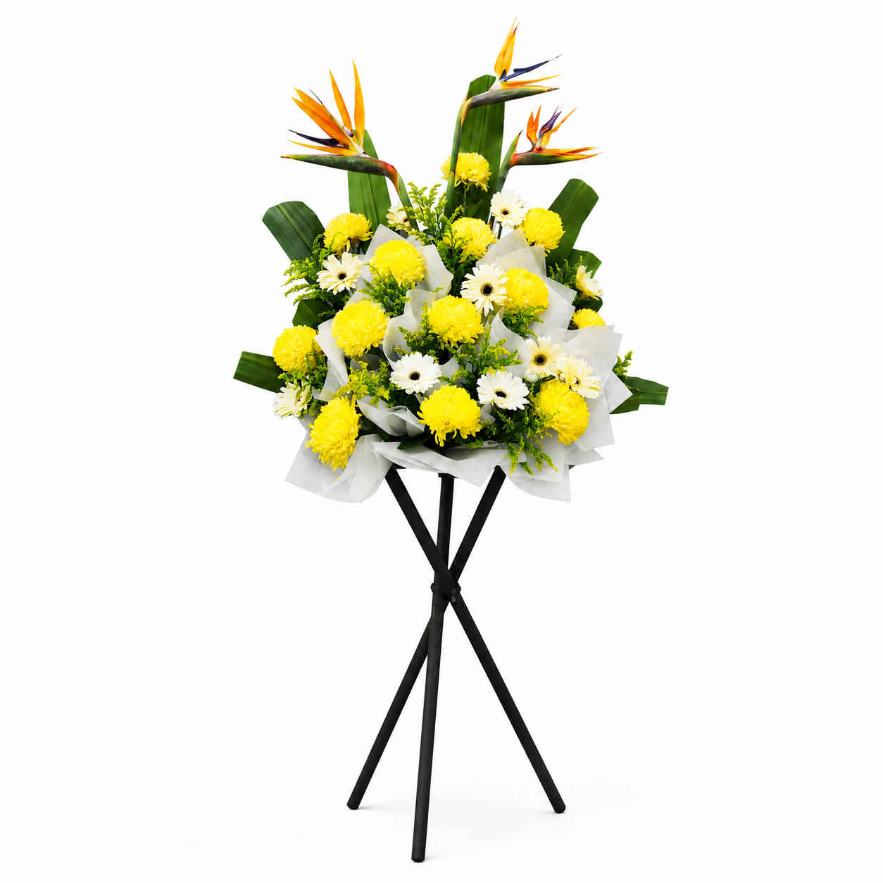 Condolence Flower Stand T2| Same Day Delivery Taiping Perak