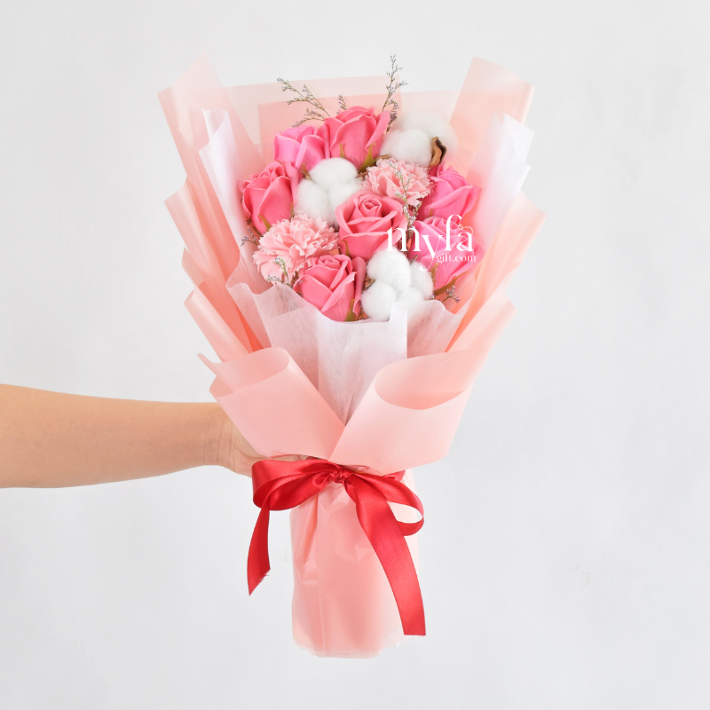 Elora| Soap Flower Bouquet & Gift| Same Day Delivery Taiping Perak