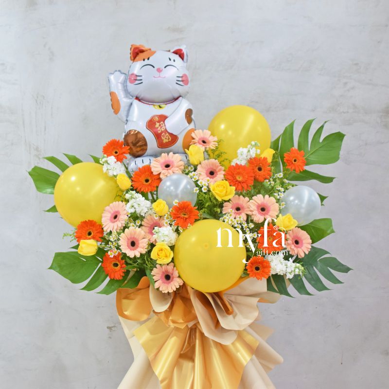 Fortune Celebration| Fresh Flower Opening Stand| Same Day Delivery