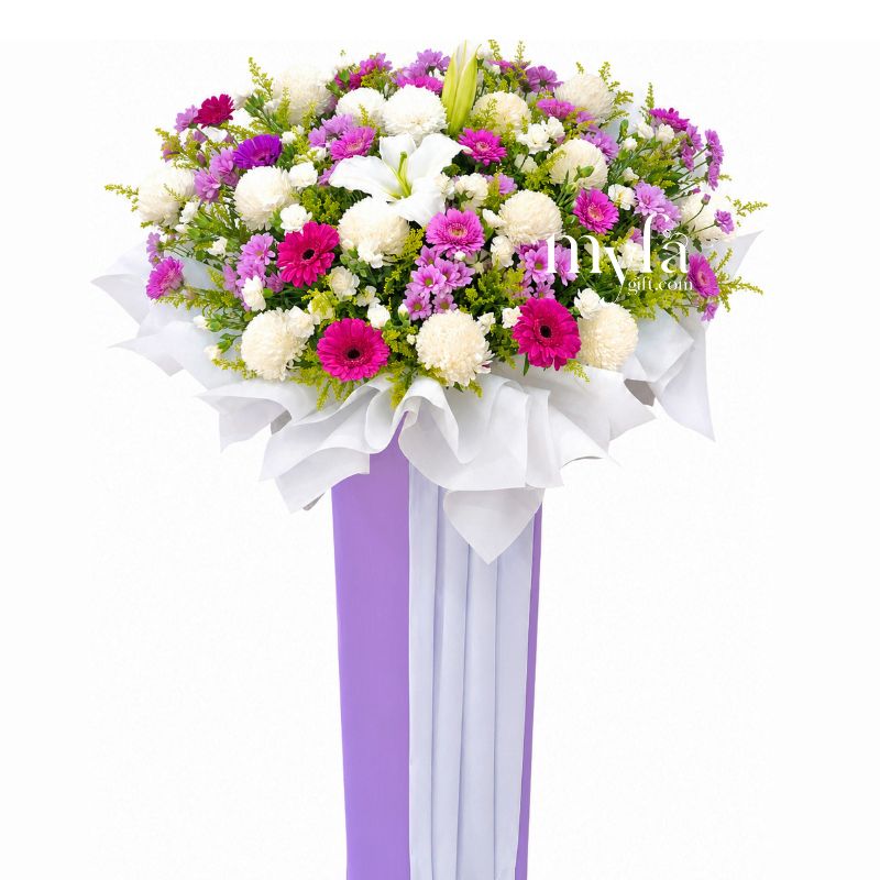 Grand Condolence Flower Stand G3| Same Day Delivery Taiping