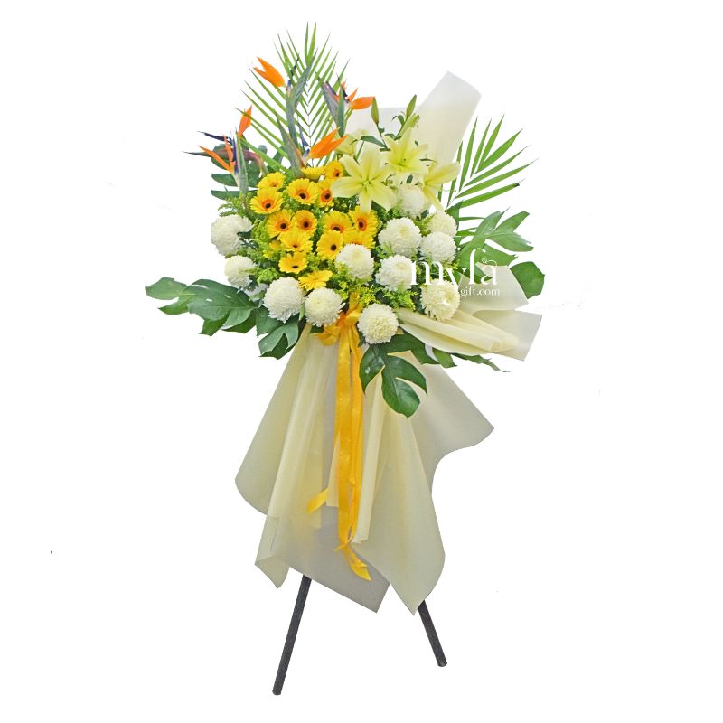 Condolence Flower Stand T5| Same Day Delivery Taiping