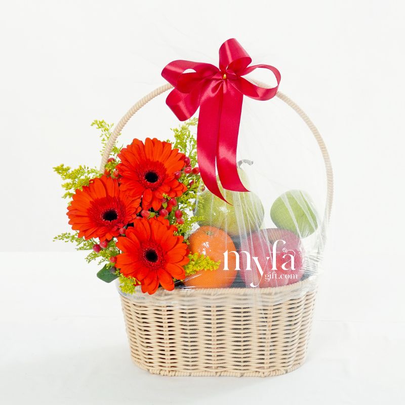 Fruit Greeting| Fruit Basket Same-Day Delivery |myfa gift Taiping