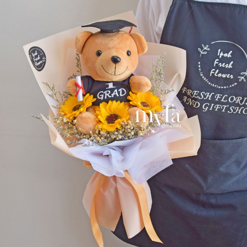 Sunshine (Soap Flowers) | Graduation & Gift | Same Day Delivery