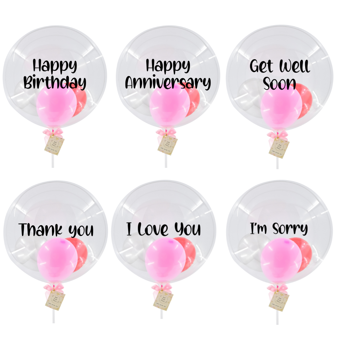 Sweet Bites Bundle |Flowers, Balloons & Cake| Same Day Delivery