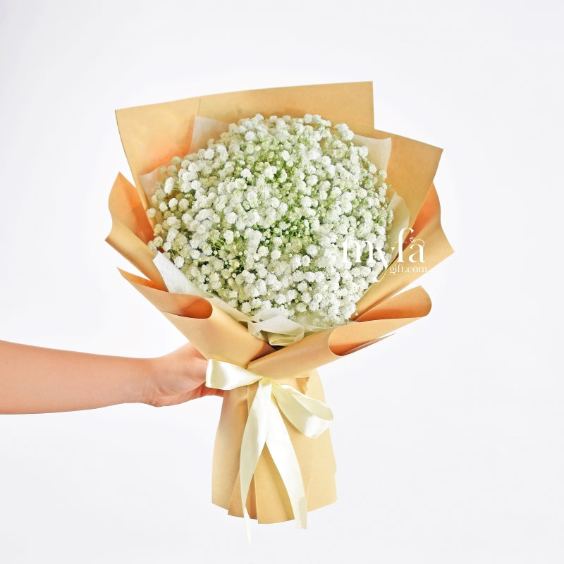 Bella Baby Breath| Dry Everlasting Bouquet| Same Day Delivery