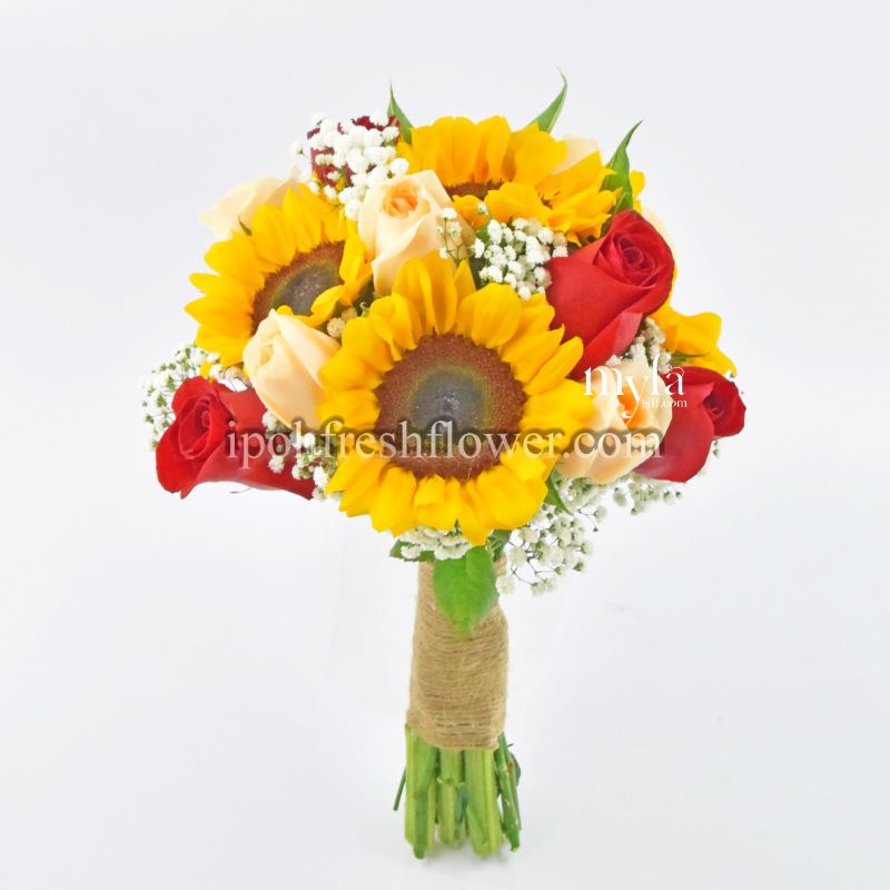 Betty Bridal Bouquet| Flower Bouquet For Wedding & ROM