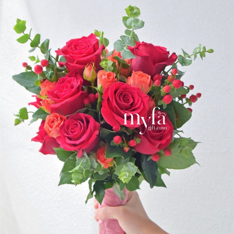 Cecelia Bridal Bouquet| Flower Bouquet For Wedding & ROM