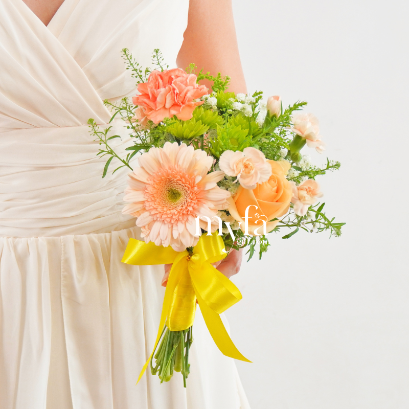 Celine Bridal Bouquet| Fresh Flower for Wedding & ROM| Start from RM79 Taiping