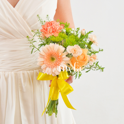 Celine Bridal Bouquet| Fresh Flower for Wedding & ROM| Start from RM79 Taiping