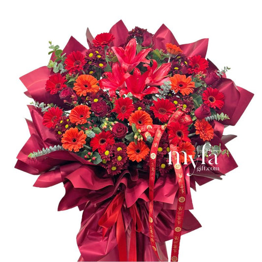 Cheerful| Opening Fresh Flower Stand| Same Day Delivery