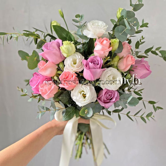 Chloe Bridal Bouquet| Flower Bouquet For Wedding & ROM