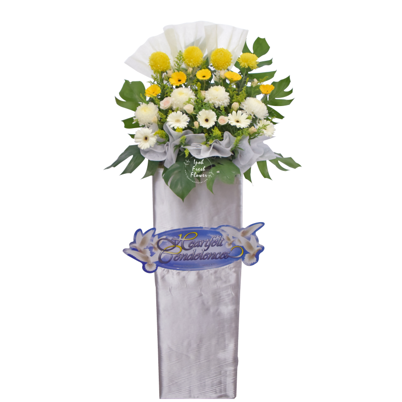 Condolence Flower Stand B2| Same Day Delivery