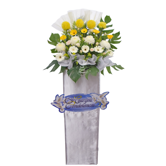 Condolence Flower Stand B2| Same Day Delivery