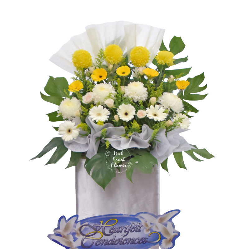 Condolence Flower Stand B2| Same Day Delivery