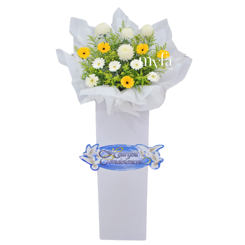 Condolence Flower Stand B3| Same Day Delivery