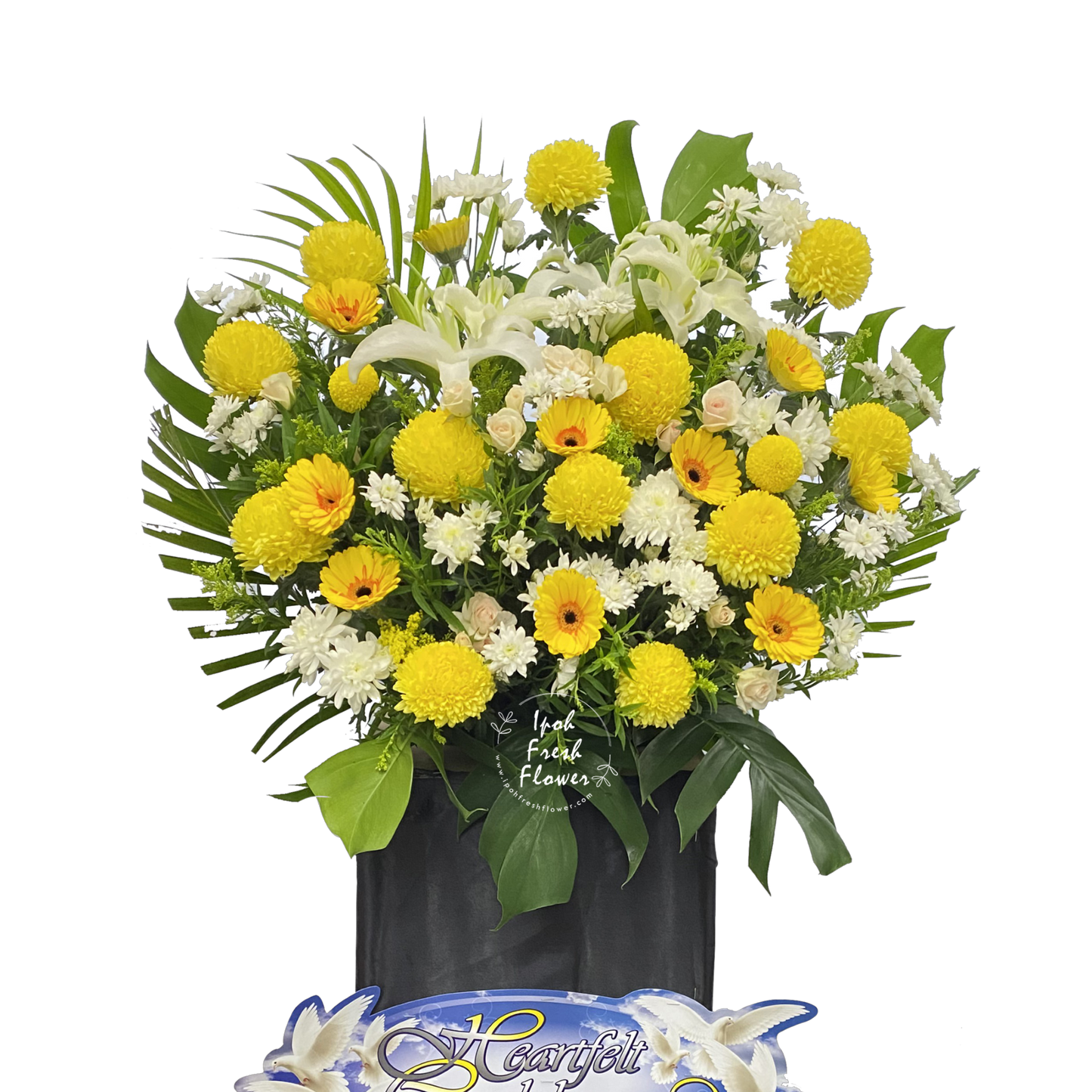 Condolence Flower Stand B7 | Premium Condolence Stand| Same Day Delivery