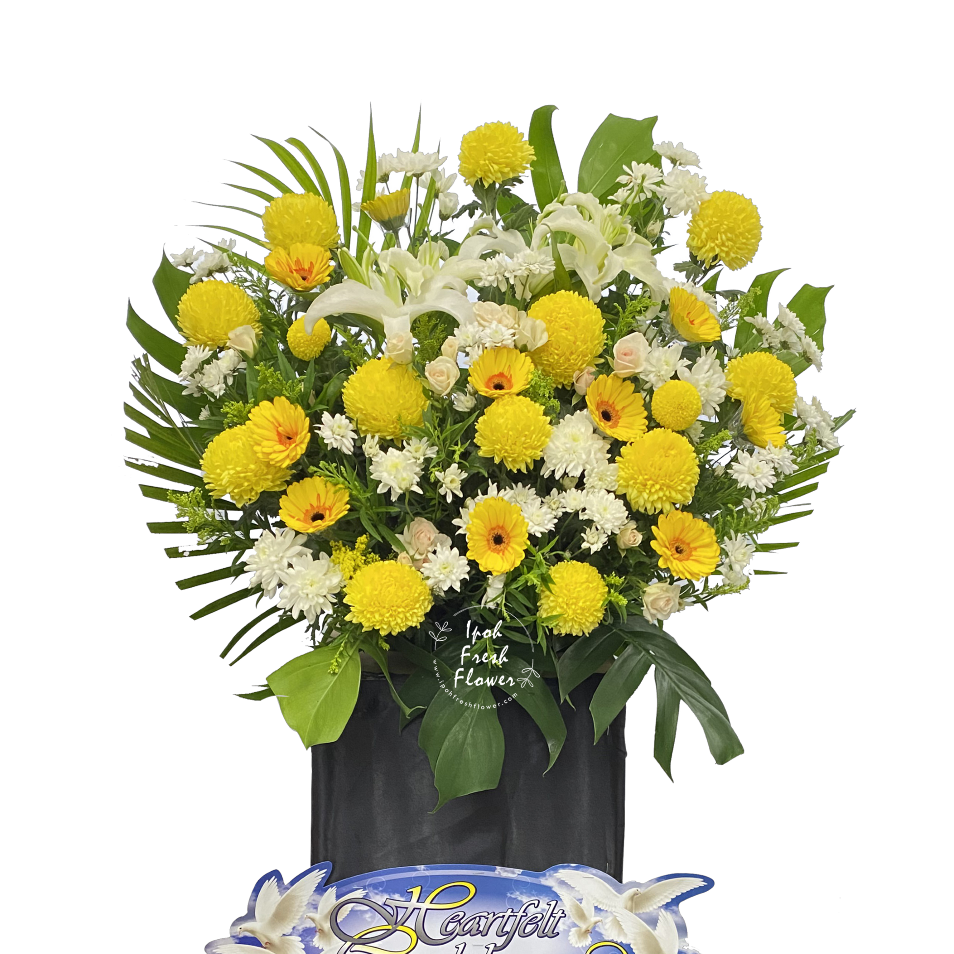 Condolence Flower Stand B7 | Premium Condolence Stand| Same Day Delivery