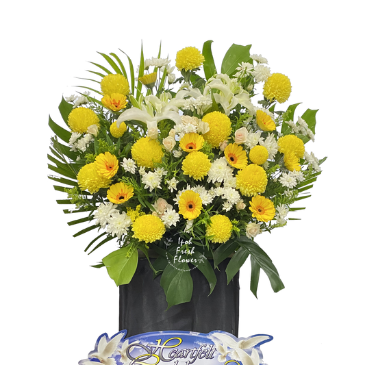 Condolence Flower Stand B7 | Premium Condolence Stand| Same Day Delivery