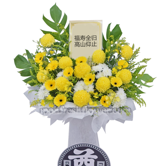 Condolence Flower Stand E2 | Condolence Stand| Same Day Delivery