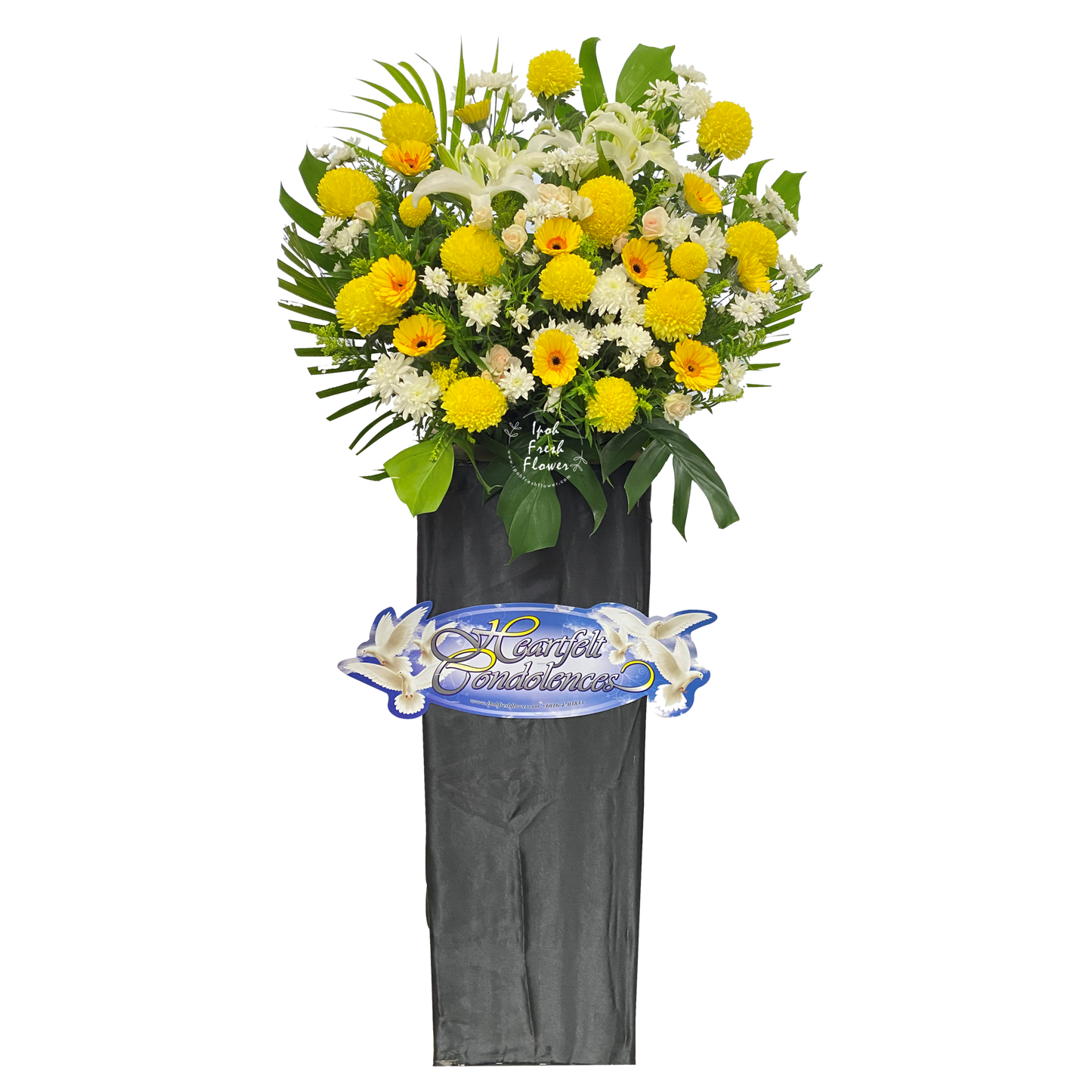 Condolence Flower Stand B7 | Premium Condolence Stand| Same Day Delivery