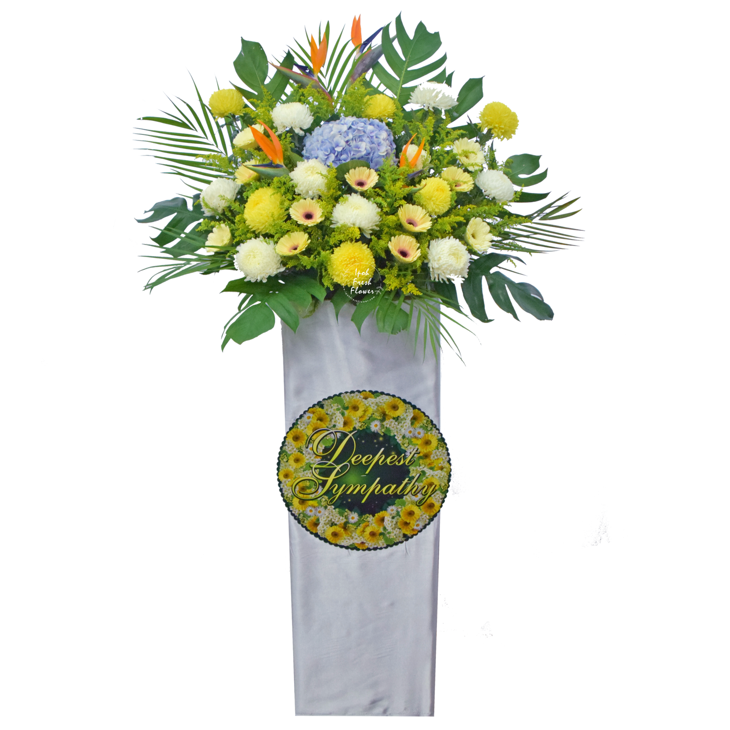 Condolence Flower Stand B8 | Premium Condolence Stand| Same Day Delivery