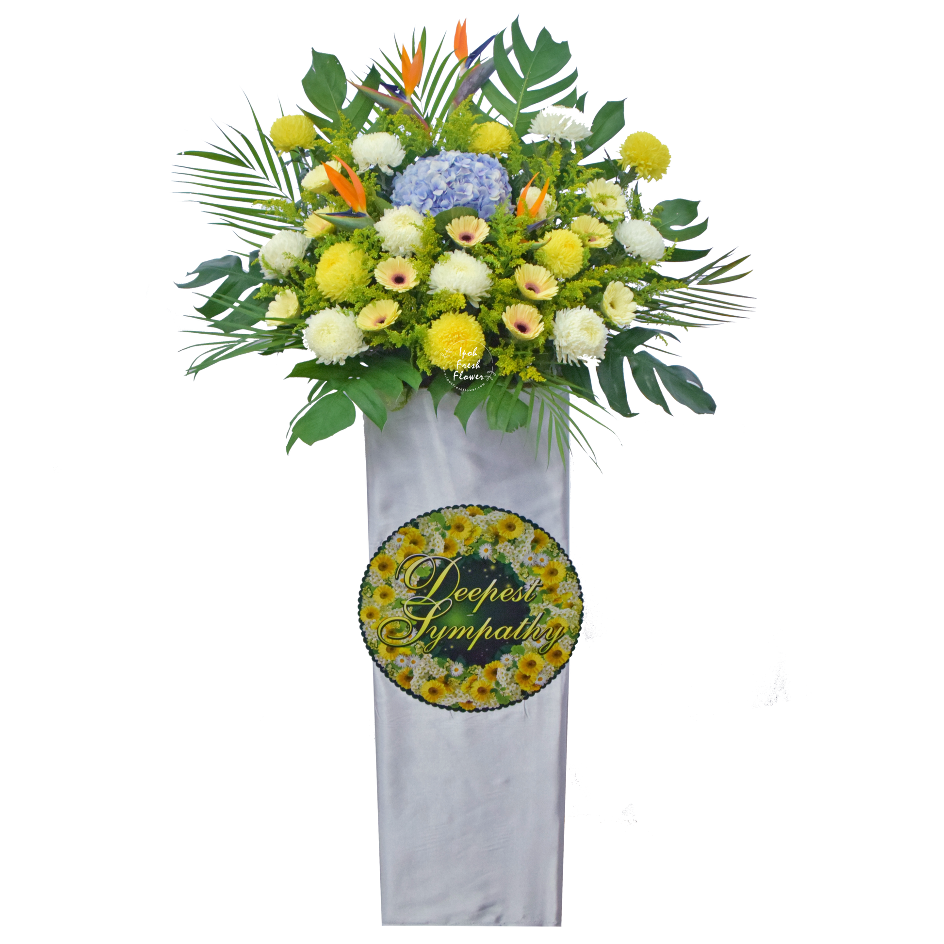 Condolence Flower Stand B8 | Premium Condolence Stand| Same Day Delivery