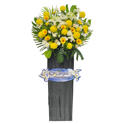Condolence Flower Stand M7 | Premium Condolence Stand| Same Day Delivery