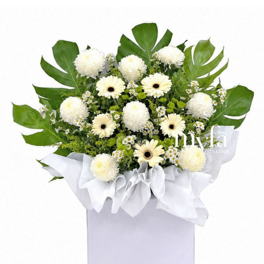 Condolence Flower Stand R5| Same Day Delivery Taiping| Below RM200