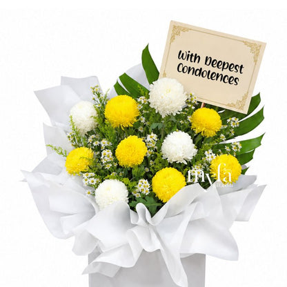 Condolence Flower Stand R6| Same Day Delivery Taiping| Below RM200