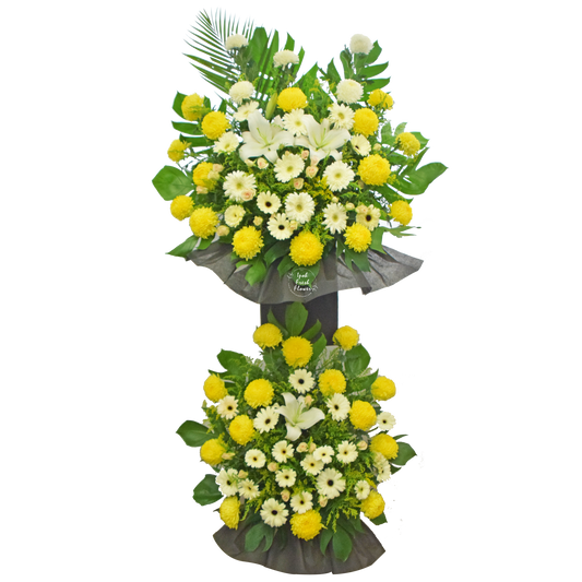 Condolence Flower Stand D1 | Condolence Stand| Same Day Delivery