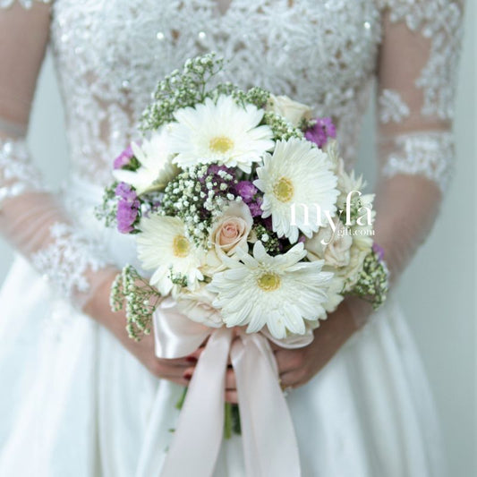 Danna Bridal Bouquet| Flower Bouquet For Wedding & ROM