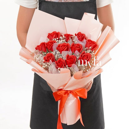 Della| Soap Flower Bouquet & Gift| Same Day Delivery Taiping Perak