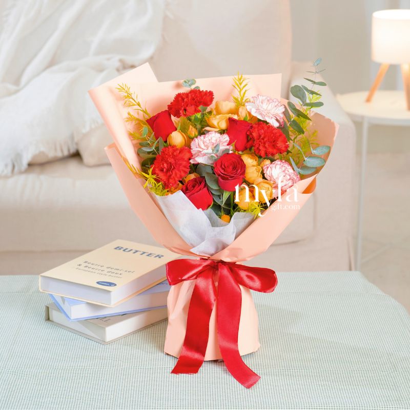 Erica| Mother's Day Special Fresh Flower |Same Day Delivery Taiping