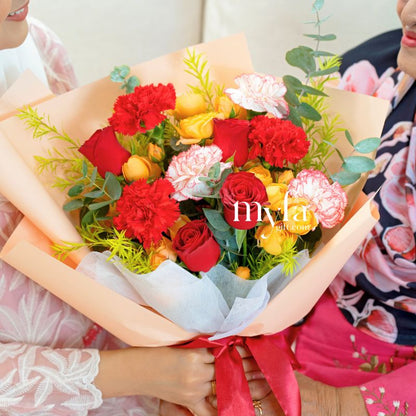 Erica| Mother's Day Special Fresh Flower |Same Day Delivery Taiping