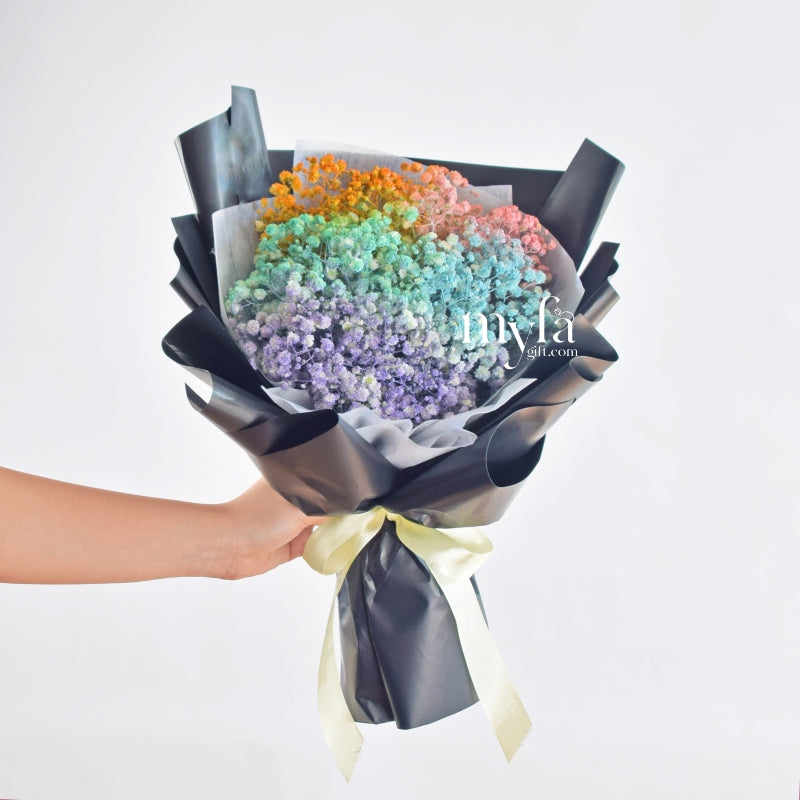 Fantasy Baby Breath| Dry Everlasting Bouquet| Same Day Delivery