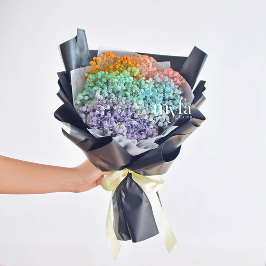 Fantasy Baby Breath| Dry Everlasting Bouquet| Same Day Delivery