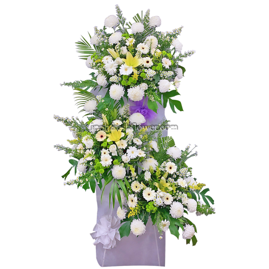 Fond Memory | Premium Condolence Stand| Same Day Delivery