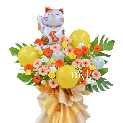 Fortune Celebration| Fresh Flower Opening Stand| Same Day Delivery