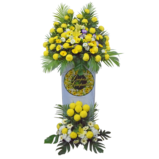 Fountain Sprite | Premium Condolence Stand| Same Day Delivery