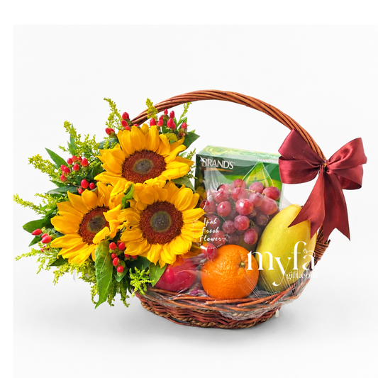 Fruit Delight| Fruit Basket Same-Day Delivery |myfa gift Taiping