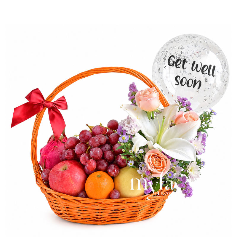 Fruit Harvest| Fruit Basket Same-Day Delivery |myfa gift Taiping