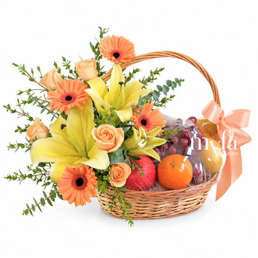 Fruit Melody| Fruit Basket Same-Day Delivery |myfa gift Taiping