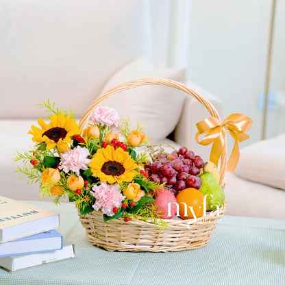 Fruit Sunshine| Mother's Day Fresh Fruit Basket| Same Day Delivery Taiping