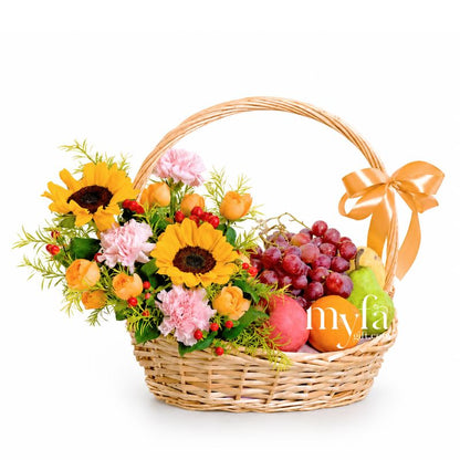 Fruit Sunshine| Mother's Day Fresh Fruit Basket| Same Day Delivery Taiping