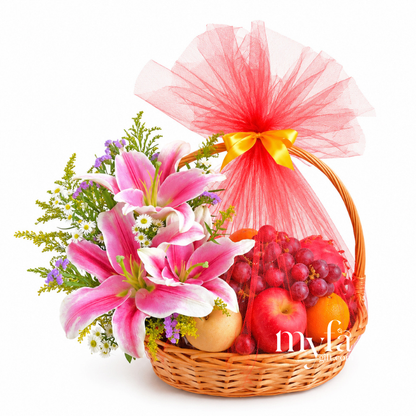 Fruit Wellness| Fruit Basket Same-Day Delivery |myfa gift Taiping