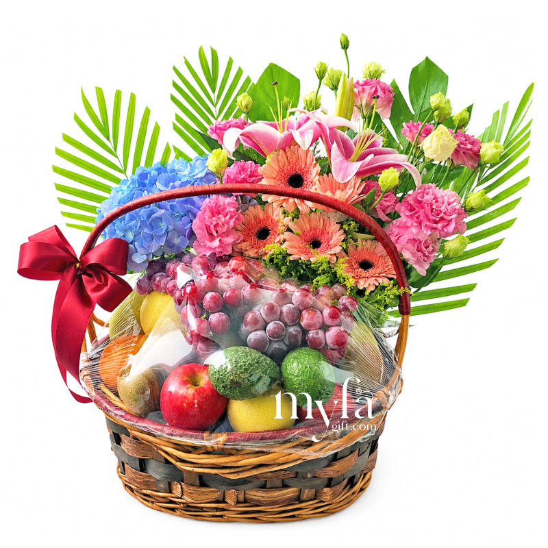 Fruity Pleasure| Fruit Basket Same-Day Delivery |myfa gift Taiping