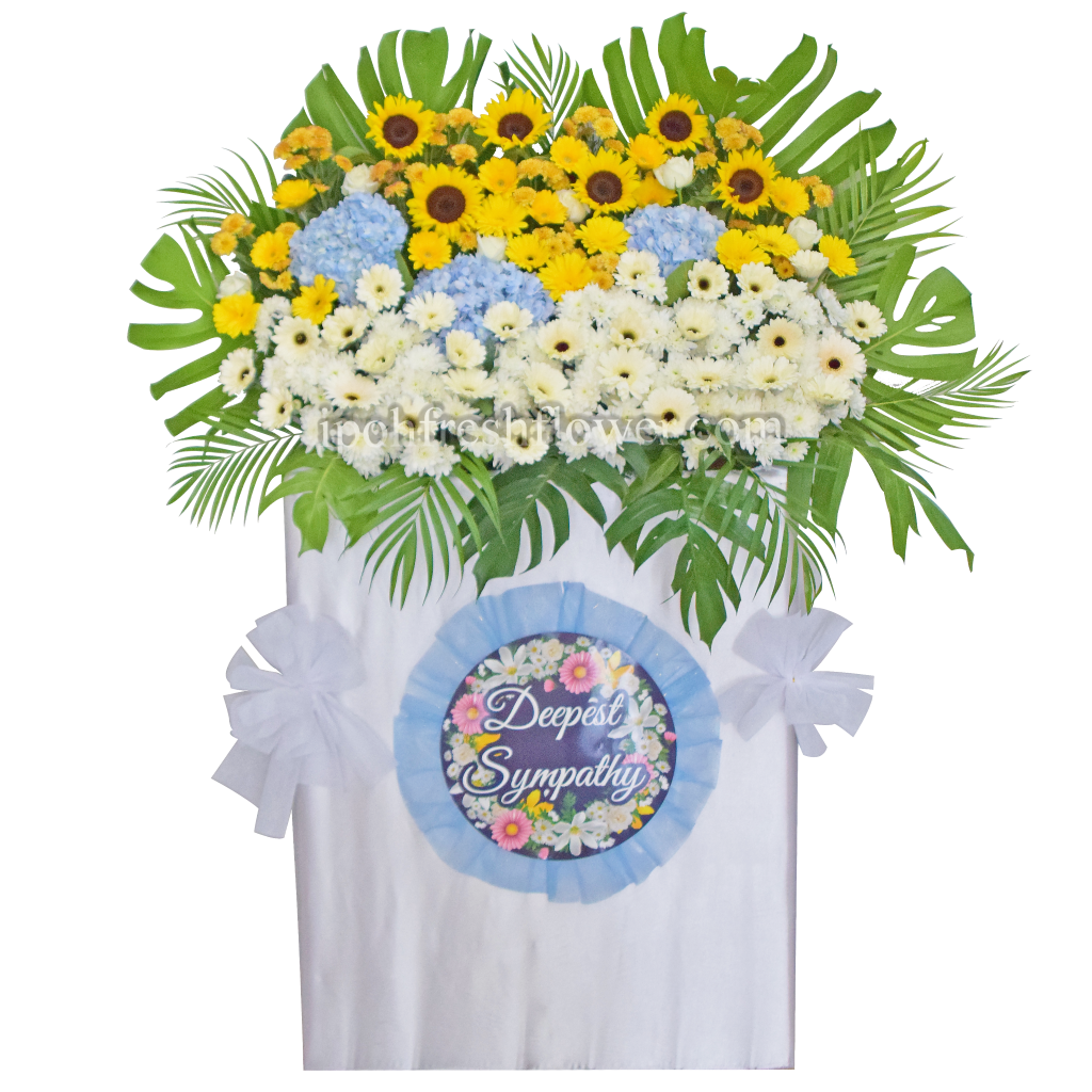 Grand Farewell | Premium Condolence Stand| Same Day Delivery